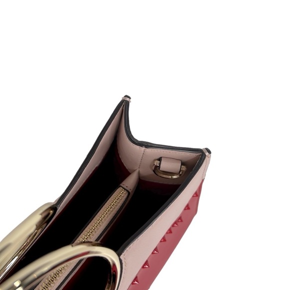 ♥️KATE SPADE♥️ NEW YORK Heart it Sam Purse Handbag Crossbody Pink Red Like new - Picture 12 of 16